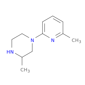 3-methyl-1-(6-methylpyridin-2-yl)piperazine