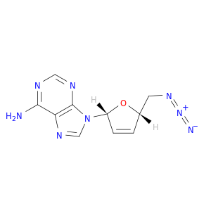 Adenosine, 5'-azido-2',3'-didehydro-2',3',5'-trideoxy-