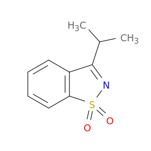 1,2-Benzisothiazole, 3-(1-methylethyl)-, 1,1-dioxide