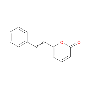 2H-Pyran-2-one, 6-(2-phenylethenyl)-