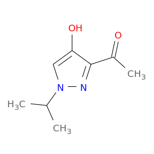 1-[4-Hydroxy-1-(propan-2-yl)-1H-pyrazol-3-yl]ethan-1-one