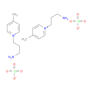 Pyridinium, 1-(3-aminopropyl)-4-methyl-, perchlorate, perchlorate