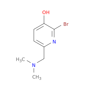 3-Pyridinol, 2-bromo-6-[(dimethylamino)methyl]-
