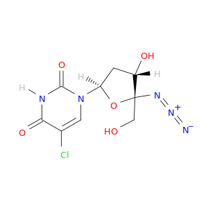 Uridine,4'-C-azido-5-chloro-2'-deoxy-