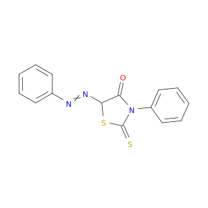 4-Thiazolidinone, 3-phenyl-5-(phenylazo)-2-thioxo-