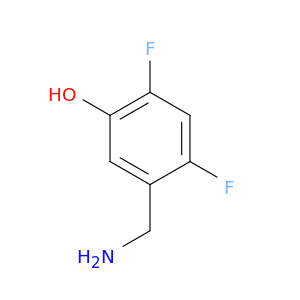 Phenol,5-(aminomethyl)-2,4-difluoro-