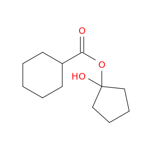Cyclohexanecarboxylicacid, 1-hydroxycyclopentyl ester