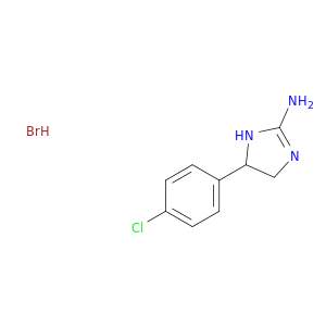 5-(4-chlorophenyl)-4,5-dihydro-1h-imidazol-2-amine hydrobromide(1:1)