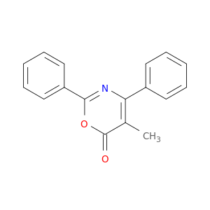 6H-1,3-Oxazin-6-one, 5-methyl-2,4-diphenyl-