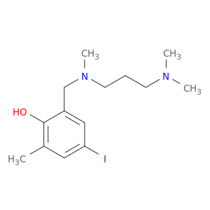 Phenol,2-[[[3-(dimethylamino)propyl]methylamino]methyl]-4-(iodo-123I)-6-methyl- (9CI)