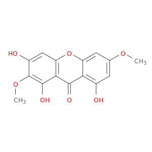 9H-Xanthen-9-one, 1,3,8-trihydroxy-2,6-dimethoxy-