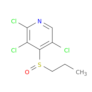 Pyridine,2,3,5-trichloro-4-(propylsulfinyl)-