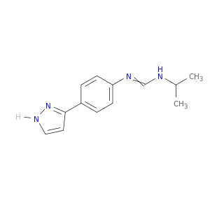 Methanimidamide, N-(1-methylethyl)-N'-[4-(1H-pyrazol-3-yl)phenyl]-