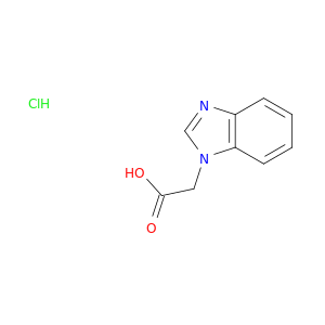 2-(1H-1,3-苯并二唑-1-基)乙酸盐酸盐