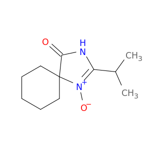 1,3-Diazaspiro[4.5]dec-1-en-4-one, 2-(1-methylethyl)-, 1-oxide
