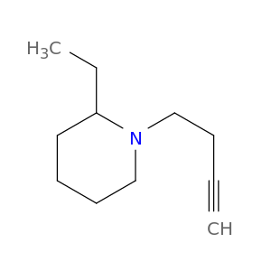 Piperidine, 1-(3-butynyl)-2-ethyl-