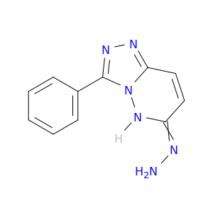 1,2,4-Triazolo[4,3-b]pyridazin-6(5H)-one, 3-phenyl-, hydrazone