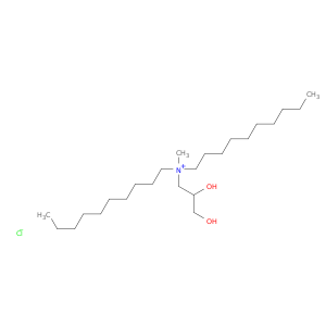 1-Decanaminium, N-decyl-N-(2,3-dihydroxypropyl)-N-methyl-, chloride