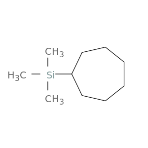 Silane, cycloheptyltrimethyl-