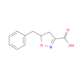 3-Isoxazolecarboxylic acid, 4,5-dihydro-5-(phenylmethyl)-