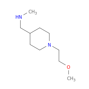 1-(1-(2-Methoxyethyl)piperidin-4-yl)-N-methylmethanamine