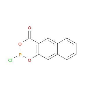 4H-Naphtho[2,3-d]-1,3,2-dioxaphosphorin-4-one, 2-chloro-