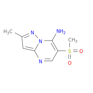6-Methanesulfonyl-2-methylpyrazolo[1,5-a]pyrimidin-7-amine