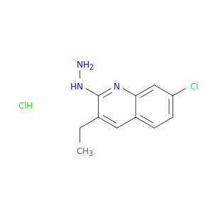 7-Chloro-3-ethyl-2-hydrazinoquinoline hydrochloride