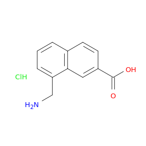 2-Naphthalenecarboxylicacid, 8-(aminomethyl)-, hydrochloride (1:1)