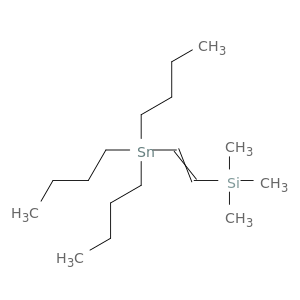 Silane, trimethyl[2-(tributylstannyl)ethenyl]-