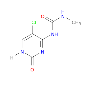 Urea, N-(5-chloro-1,2-dihydro-2-oxo-4-pyrimidinyl)-N'-methyl-