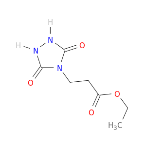 1,2,4-Triazolidine-4-propanoic acid, 3,5-dioxo-, ethyl ester
