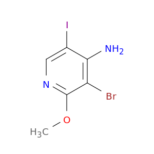 3-溴-5-碘-2-甲氧基吡啶-4-胺