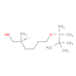 1-Hexanol, 6-[[(1,1-dimethylethyl)dimethylsilyl]oxy]-2-methyl-, (2S)-