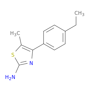 4-(4-乙基苯基)-5-甲基-1,3-噻唑-2-胺