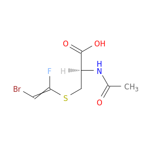 N-ACETYL-S-(2-BROMO-1-FLUOROVINYL)-L-CYSTEINE