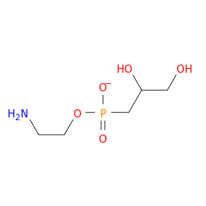 Phosphonic acid, (2,3-dihydroxypropyl)-, mono(2-aminoethyl) ester
