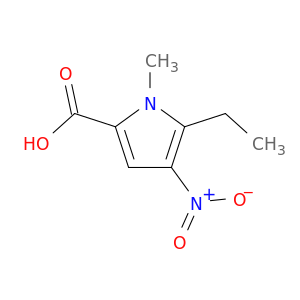 1H-Pyrrole-2-carboxylicacid, 5-ethyl-1-methyl-4-nitro-