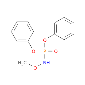 [(methoxyamino)-phenoxy-phosphoryl]oxybenzene