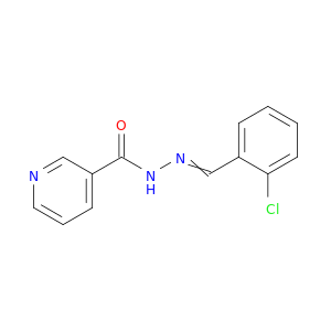 N-[(2-chlorophenyl)methylideneamino]pyridine-3-carboxamide