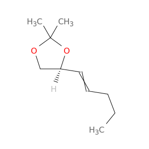 1,3-Dioxolane, 2,2-dimethyl-4-(1-pentenyl)-, (S)-