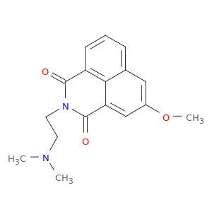 1H-Benz[de]isoquinoline-1,3(2H)-dione,2-[2-(dimethylamino)ethyl]-5-methoxy-