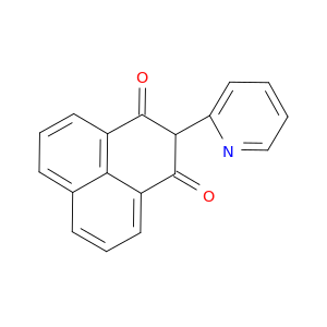 1H-Phenalene-1,3(2H)-dione, 2-(2-pyridinyl)-