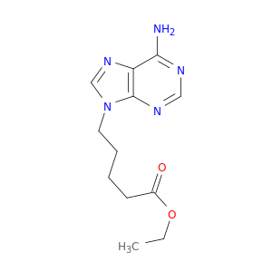 9H-Purine-9-pentanoic acid, 6-amino-, ethyl ester