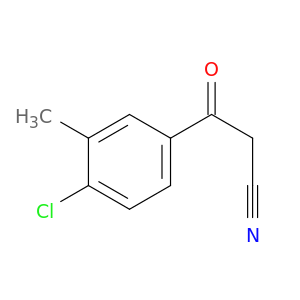 3-(4-氯-3-甲基苯基)-3-氧代丙腈