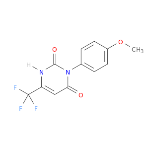3-(4-甲氧基苯基)-6-(三氟甲基)-2,4(1H,3H)-吡啶二氧化酮