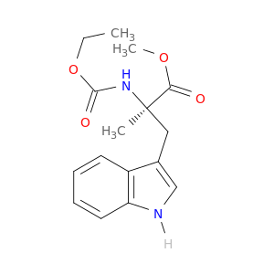 (S)-N-(Ethoxycarbonyl)-α-methyl-D-tryptophan Methyl Ester
