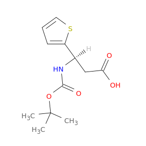 (R)-3-((叔丁氧羰基)氨基)-3-(噻吩-2-基)丙酸