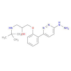 3-(2-(3-t-butylamino-2-hydroxy-propoxy)phenyl)-6-hydrazinopyridazine