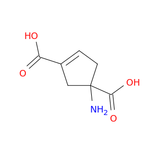 3-Cyclopentene-1,3-dicarboxylicacid, 1-amino-